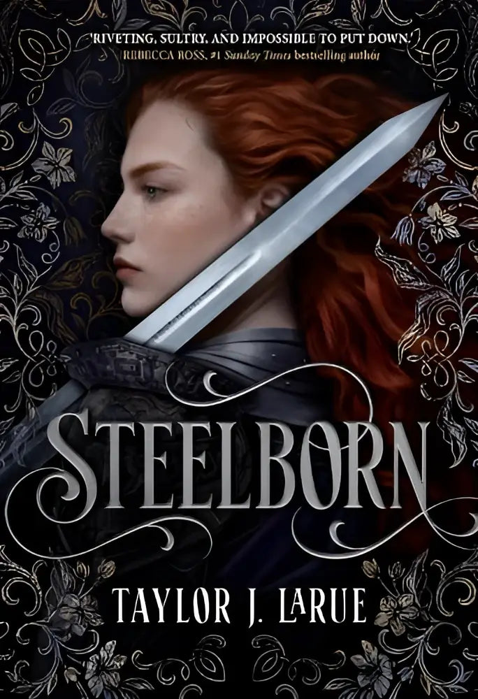 Boekomslag van Steelborn door Taylor J met een donkere en metalen look geschikt voor fantasy lezers