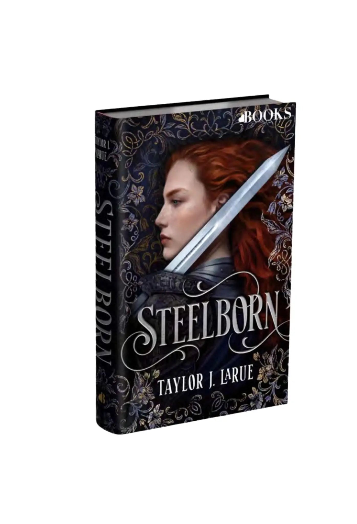 Steelborn van taylor j la rue is een nederlandstalige romantasy hardcover met opvallende kleurrijke omslag