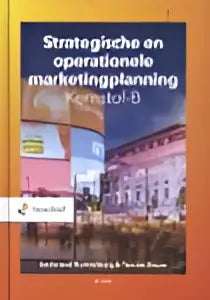 De cover van het boek strategische en operationele marktplanplanning door j in gebrand rustenburg voor operationele marketingplanning