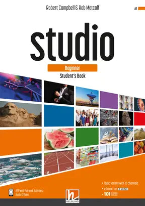 Studio beginner student's book + e-zone