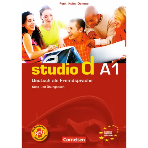 Studio d a1 - gesamtband 1 (einheit 1-12) kurs-/übungsbuch + lerner-cd - studio d a1 - gesamtband 1 (einheit 1-12)