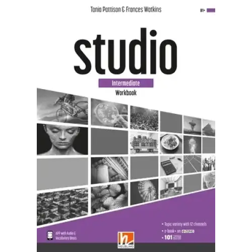Studio intermed. Workbook + e-zone van Tonja Pattison en Frances Workins, paarse kaft