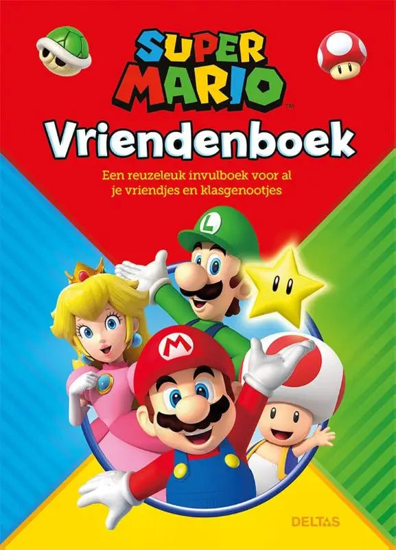 Super Mario vriendenboek - Een reuzeleuk invulboek voor al je vriendjes en klasgenootjes