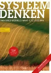 Systeemdenken product met groene gestructureerde stof en rode ronde accenten door bill bryan jaap schaveling michael goodman