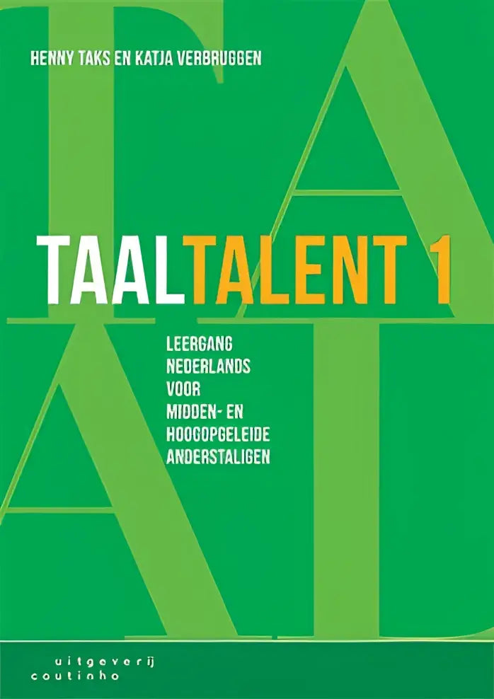 Taaltalent deel 1 - taaltalent deel 1 - boek