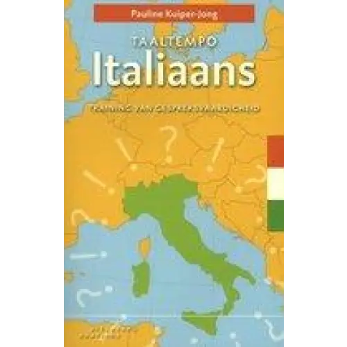 Taaltempo italiaans - training van gespreksvaardigheid - taaltempo italiaans - training van gespreksvaardigheid - boek