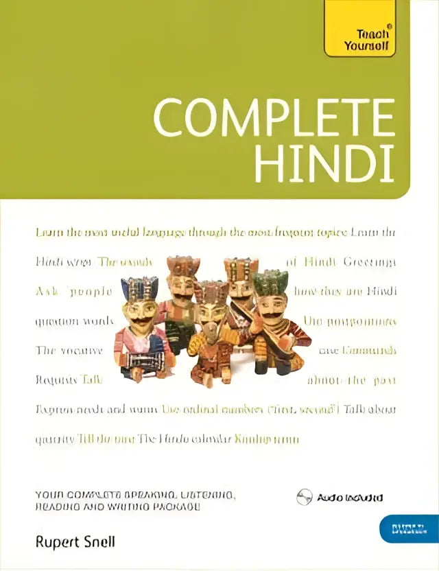 Teach yourself complete hindi book + audio-cd’s pack - teach yourself complete hindi book + audio-cd’s pack - boek