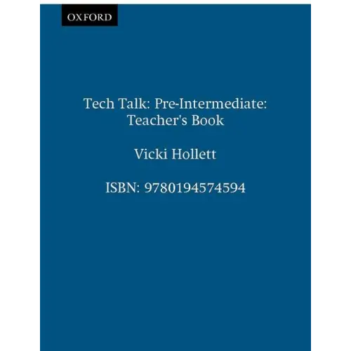Tech talk - pre-intermediate teacher’s book - tech talk - pre-intermediate teacher’s book - boek
