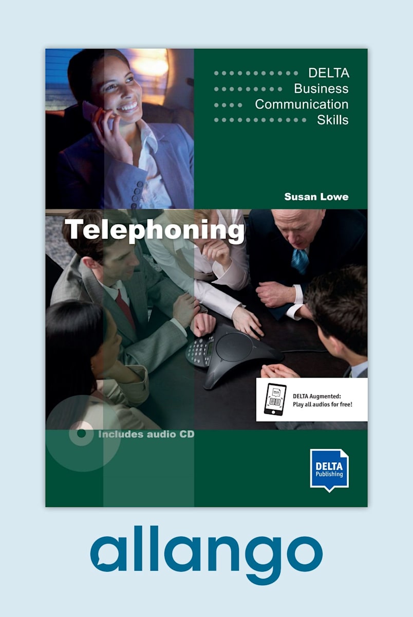 Groene Telephoning textbook door Susan Lowe, Delta Business serie, Allango digitaal