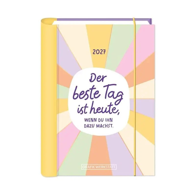 Terminplaner 2027 Der beste Tag - Terminplaner Hardcover