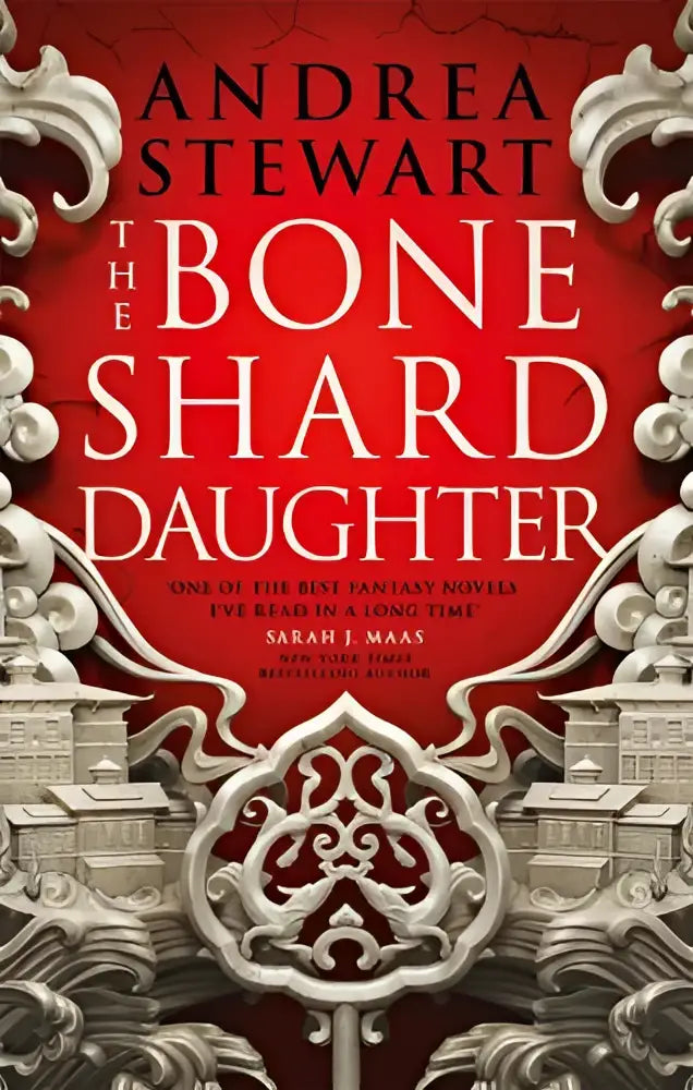 The bone shard daughter is the first book in the sunday times bestselling drowning empire series with a silver and red cover