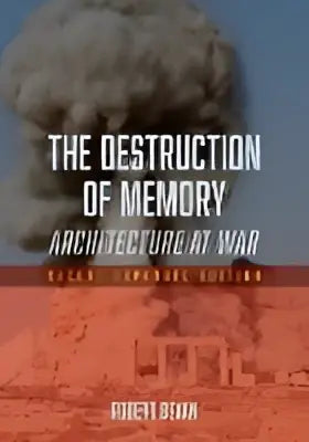De boekomslag van the destruction of memory toont de titel in witte hoofdletters op een donkere achtergrond