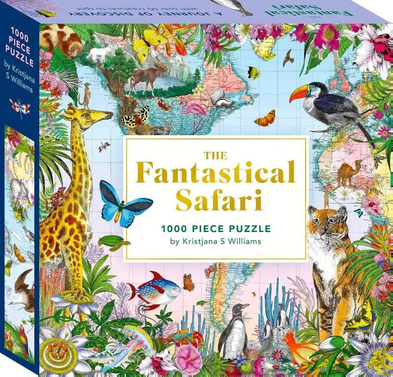 The Fantastical Safari: 1000-piece Jigsaw Puzzle - A Journey of Discovery