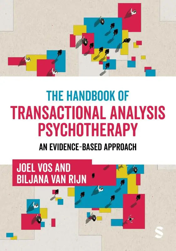 Het handboek transactionele analyse psychotherapie met een evidence-based benadering en kleurrijk geometrisch ontwerp