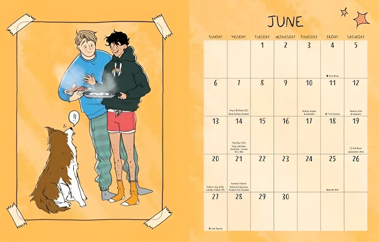 The Heartstopper 2027 Planner van Alice Oseman, Engelstalige spiral bound planner met bonusstickers6
