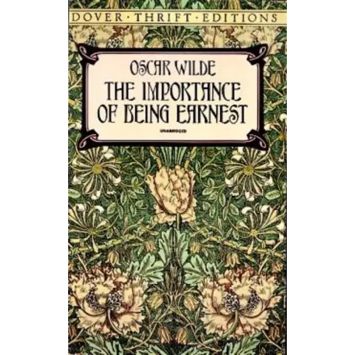 The importance of being earnest - the importance of being earnest - boek