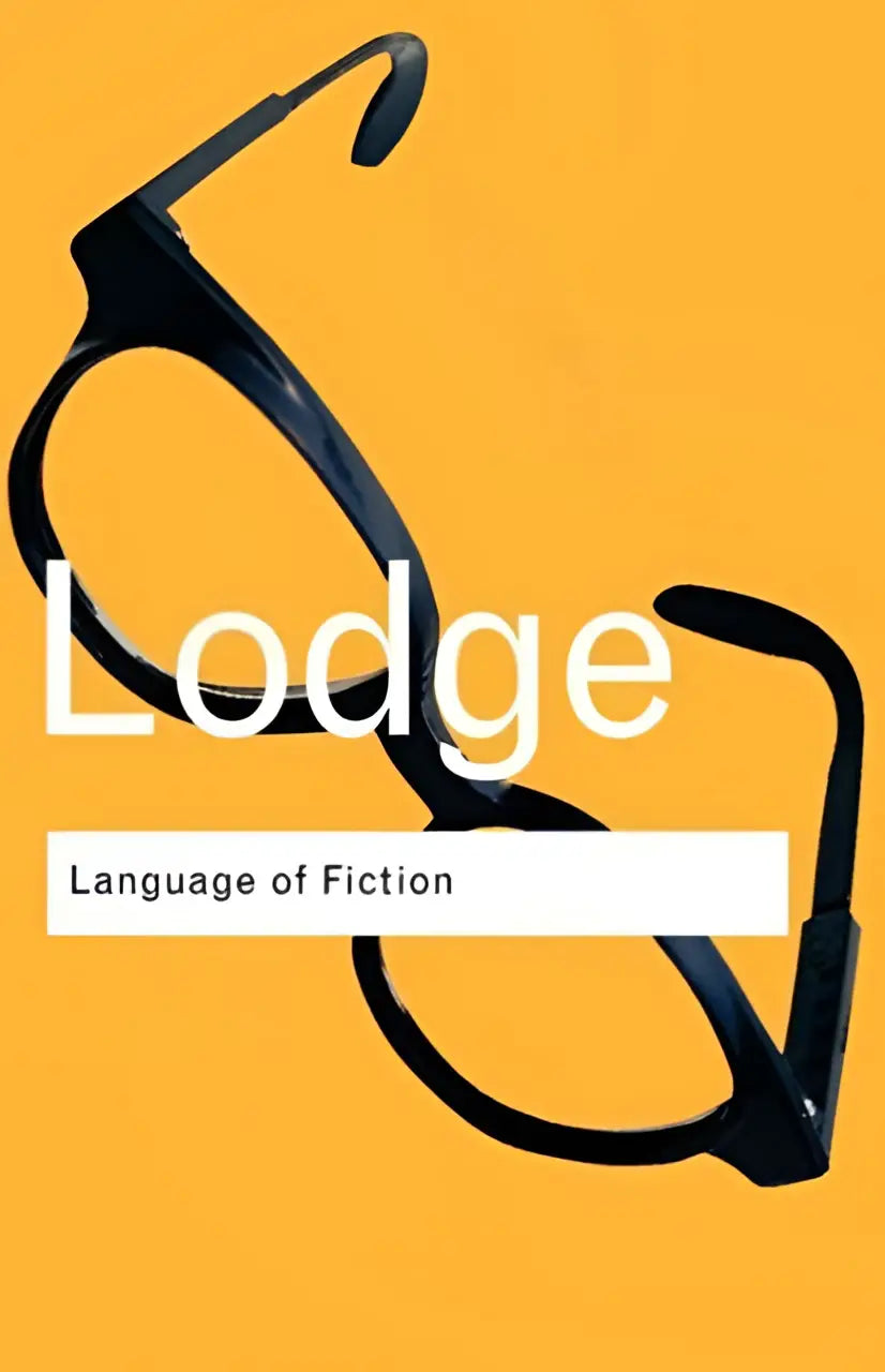 Zwarte leesbril met minimalistisch design voor kritiek en verbaal gebruik bij essays in the language of fiction