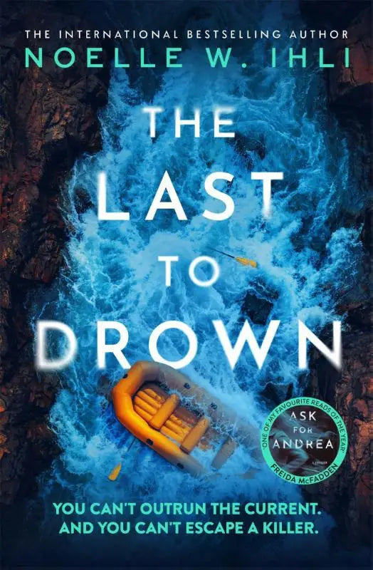 Boek the last to drown van noelle w. met blauwe kaft, gepubliceerd door pan macmillan, het last to drown verhaal