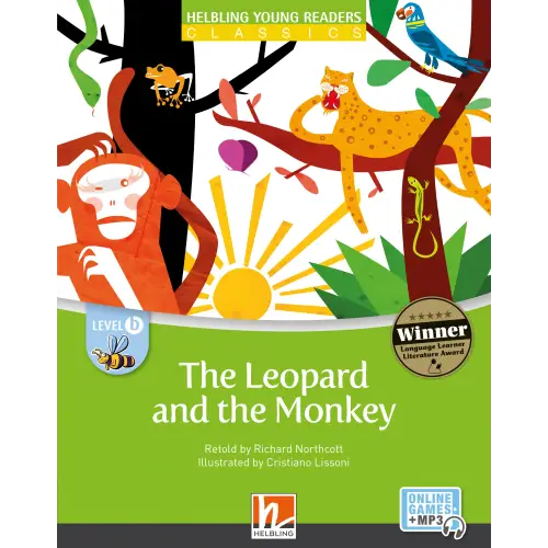 The leopard and the monkey - the leopard and the monkey - engelstalig leermiddel