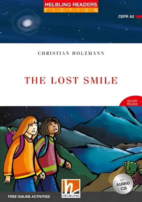 De verloren glimlach kinderboek door Christian Holzmann, Helbling Readers met audio CD