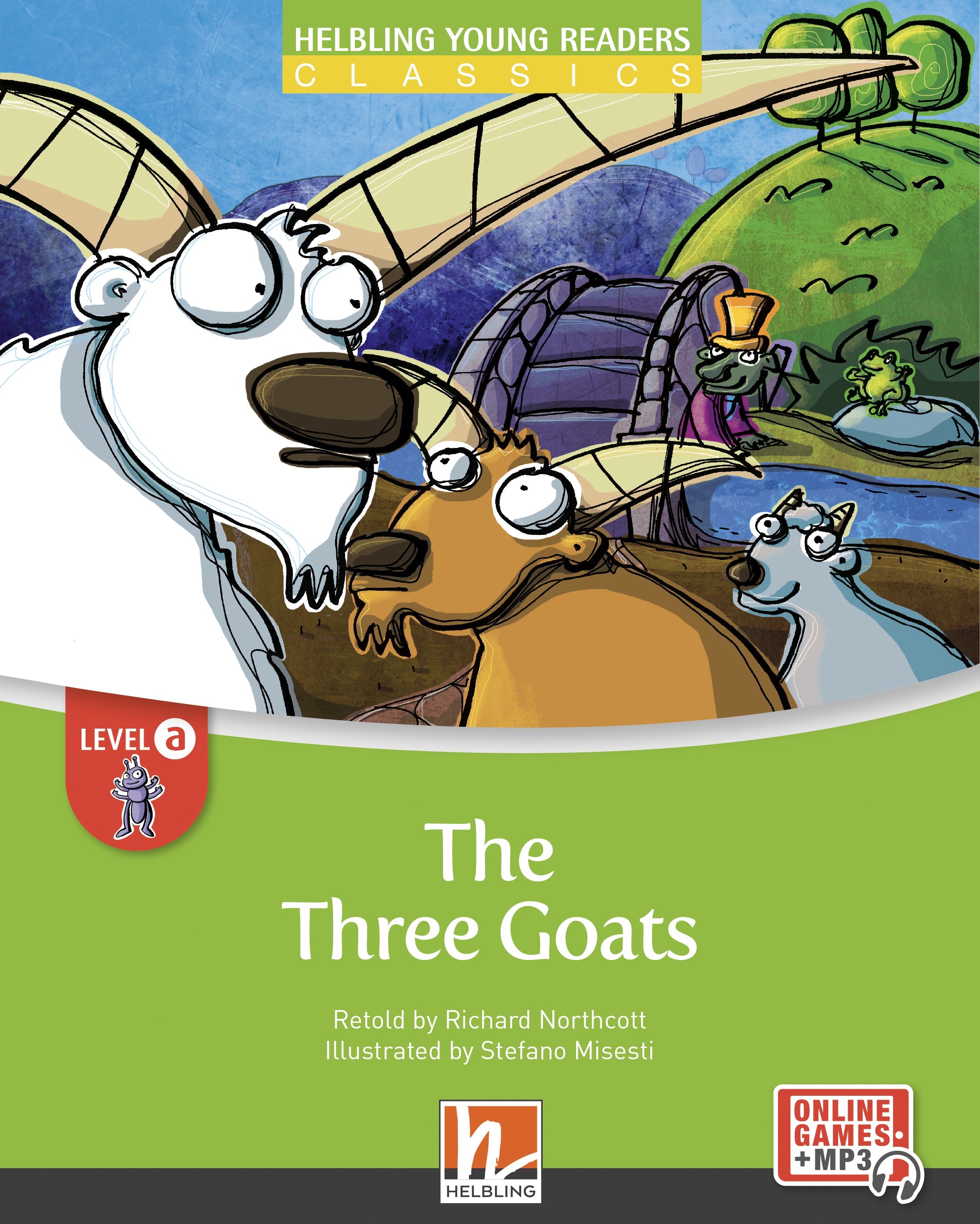 The three goats - the three goats - engelstalig leermiddel
