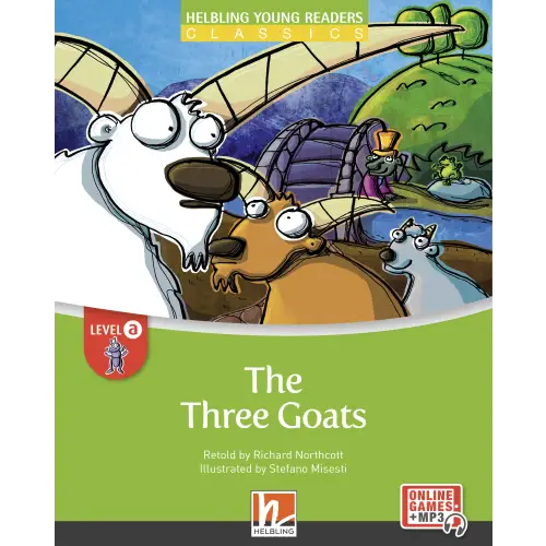 The three goats - the three goats - engelstalig leermiddel