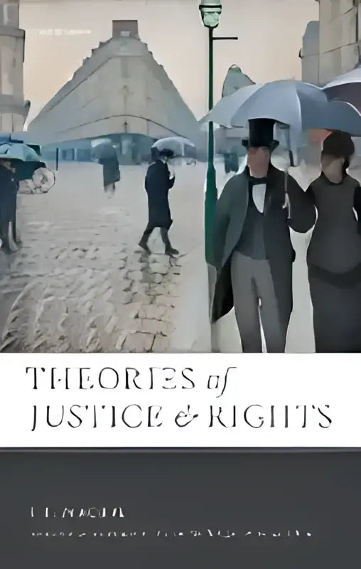 Boekcover van theories of justice and rights door i met focus op john leslie mackie en politieke filosofie