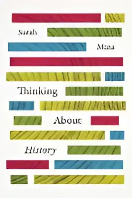 Boekcover Thinking about history met titel op witte achtergrond