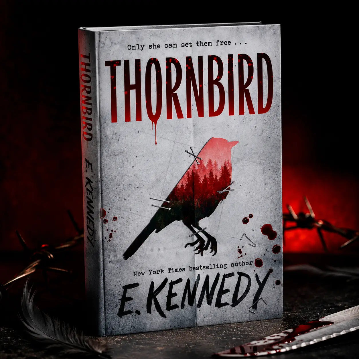 Een paperback exemplaar van het young adult boek thornbird door e in de productlijn thornbird van holly jackson