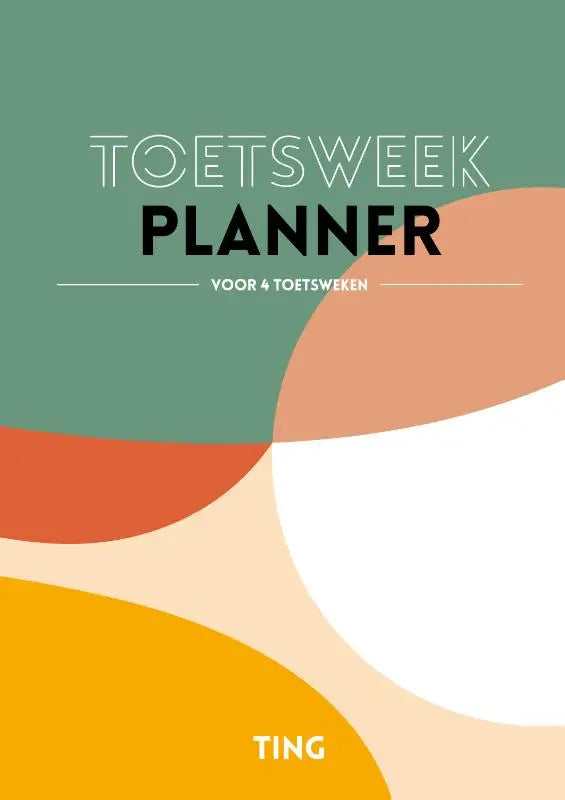 TING Toetsweekplanner