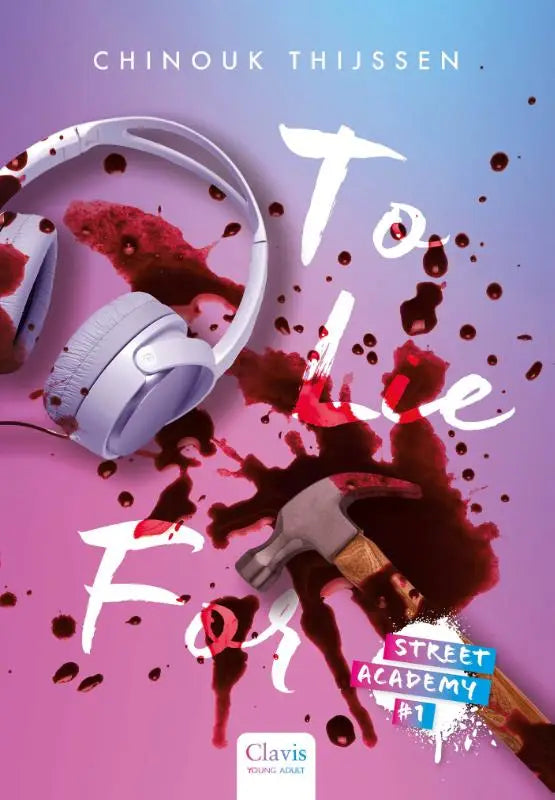Witte over-ear koptelefoon met zachte oorpads en modern design voor lie for street academy en jonge lezers