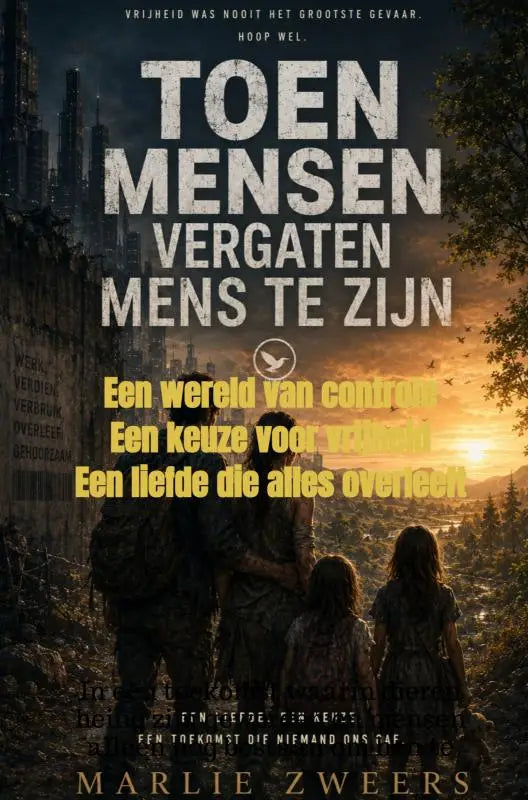 Toen mensen vergaten mens te zijn - In een toekomst waarin dieren heilig zijn geworden en mensen alleen nog bestaan om hen te dienen, bepaalt een chip in je arm hoeveel je waard bent.