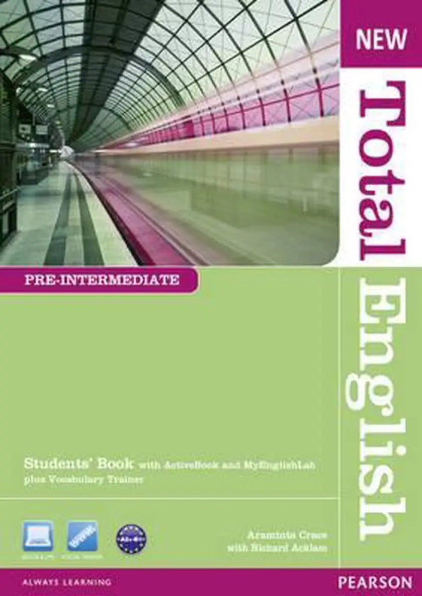 Total english new - pre-intermediate student’s + active book + myenglishlab pack - total english new - pre-intermediate