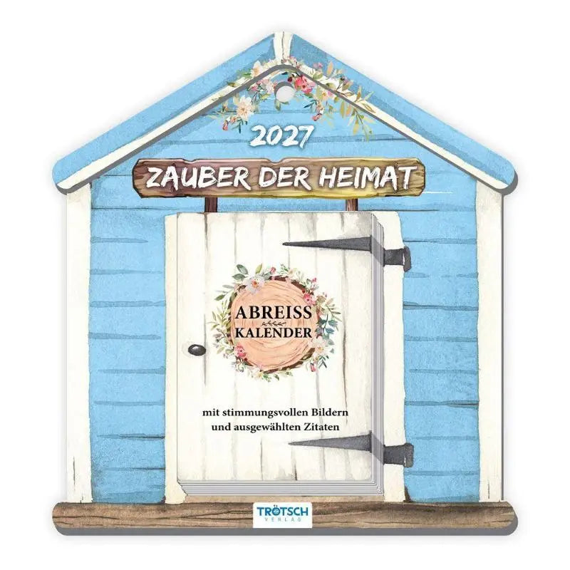 TRÖTSCH - Abreißkalender Zauber der Heimat 2027 - Aufstellkalender Tischkalender Abreißkalender