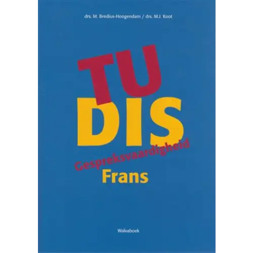 Tu dis - tu dis - boek