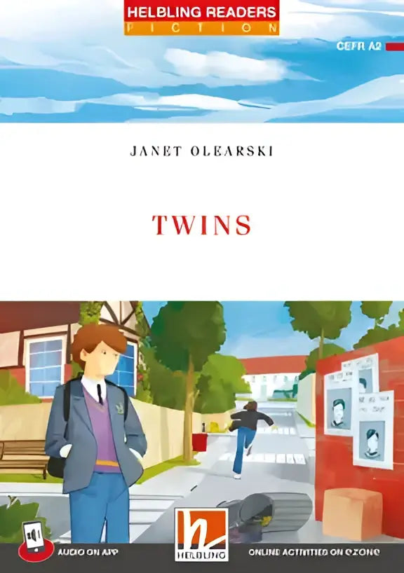 Boekcover Tweelingen van Janet Olearski, Helbling Readers Fiction Series
