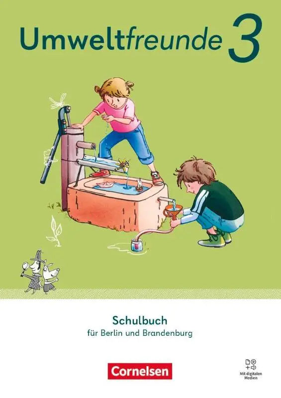 Omslag van het umweltfreunde 3 schuljahr schulbuch mit digitalen medien voor berlin en brandenburg van cornelsen