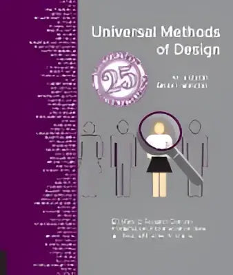 De omslag van het boek universal methods of design door donald a, uitgebreid met 125 manieren voor ontwerpinnovatie en onderzoek