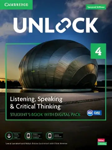 Unlock level 4 listening speaking & critical thinking student’s book + digital pack - unlock level 4 listening,