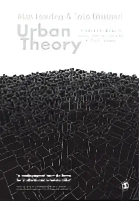 Zwart-witte boekcover van stedelijke theorie door alan huang met kritische introductie over stedelijke ervaringen