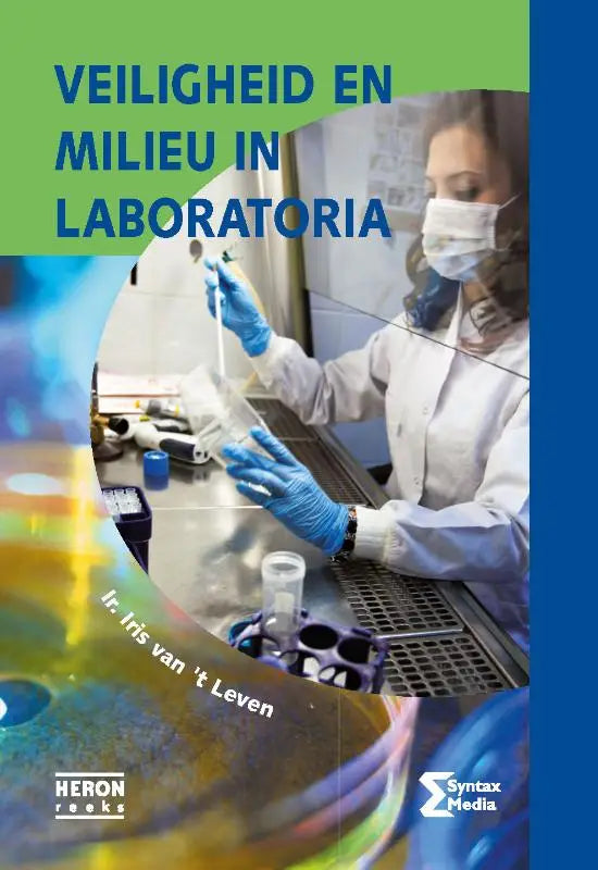 Boekcover van veiligheid en milieu in laboratoria door dr met focus op medische laboratoriumtesten en syntax media