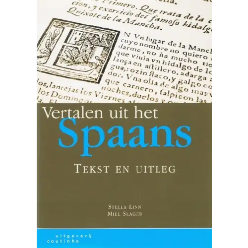 Vertalen uit het spaans - vertalen uit het spaans - boek