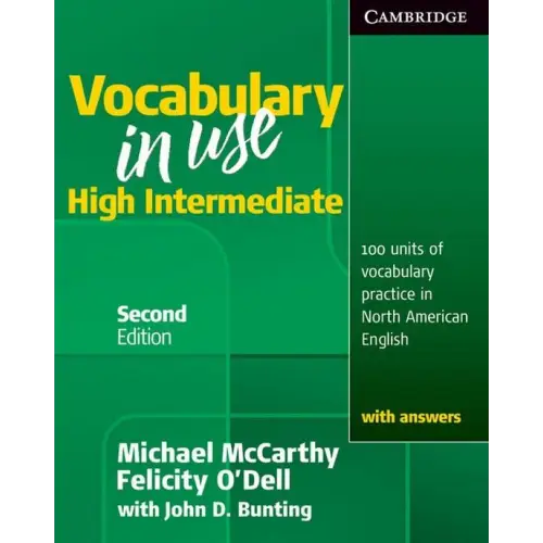 Vocabulary in use - high intermediate student’s book with answers - vocabulary in use - high intermediate student’s