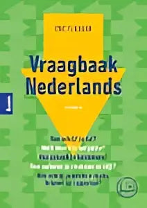 De vraagbaak nederlands van eric tiggeler is een groen en geel boek voor hoger onderwijs