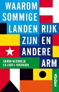 Boekcover van waarom sommige landen rijk zijn en andere arm door osmar k gericht op daron acemoglu thema