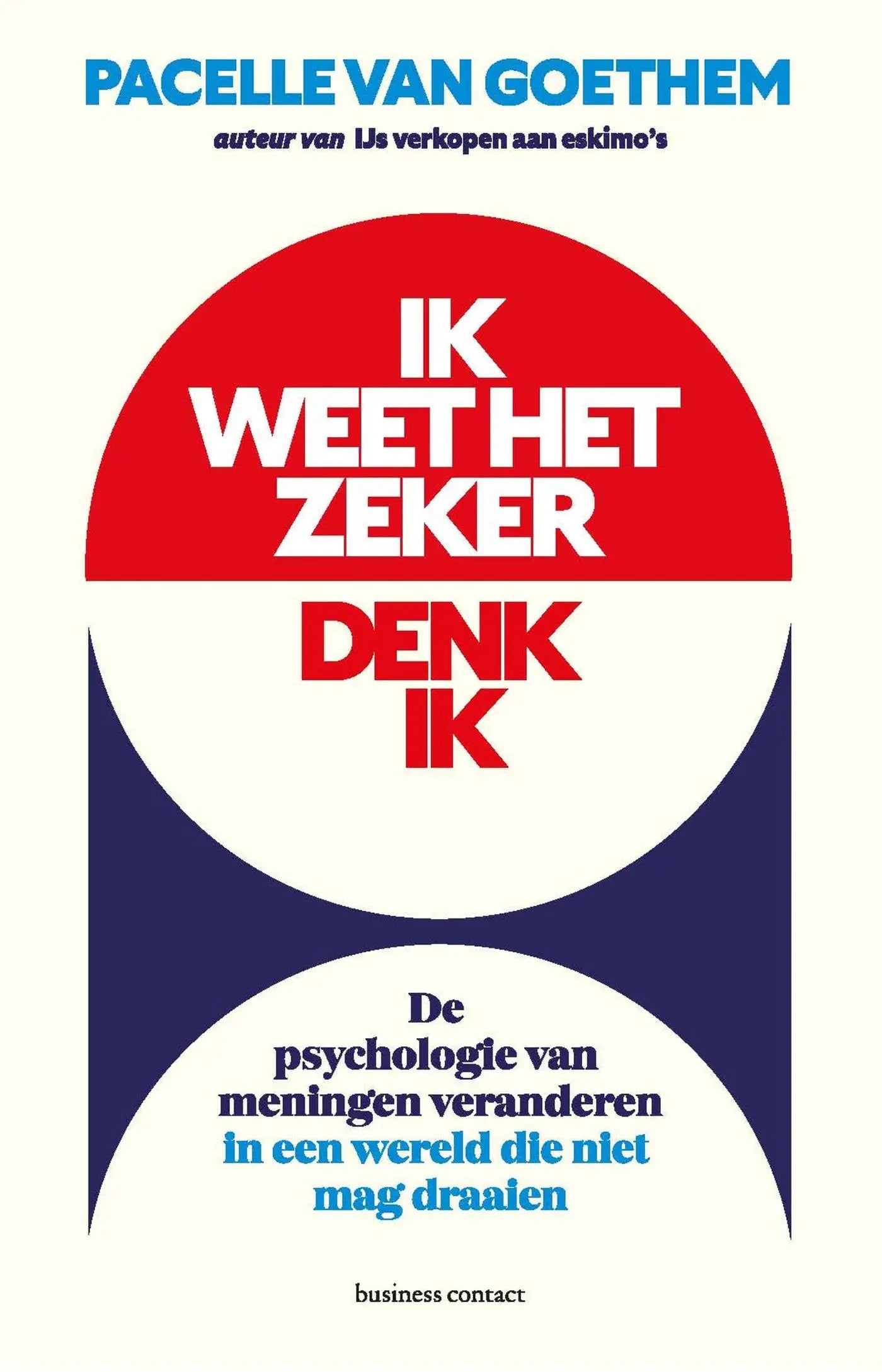 Ik weet het zeker, denk ik - De psychologie van meningen veranderen in een wereld die niet mag draaien