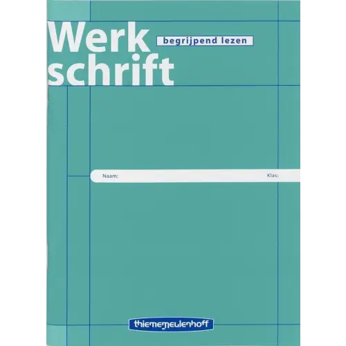 Werkschrift begrijpend lezen - werkschrift begrijpend lezen - boek