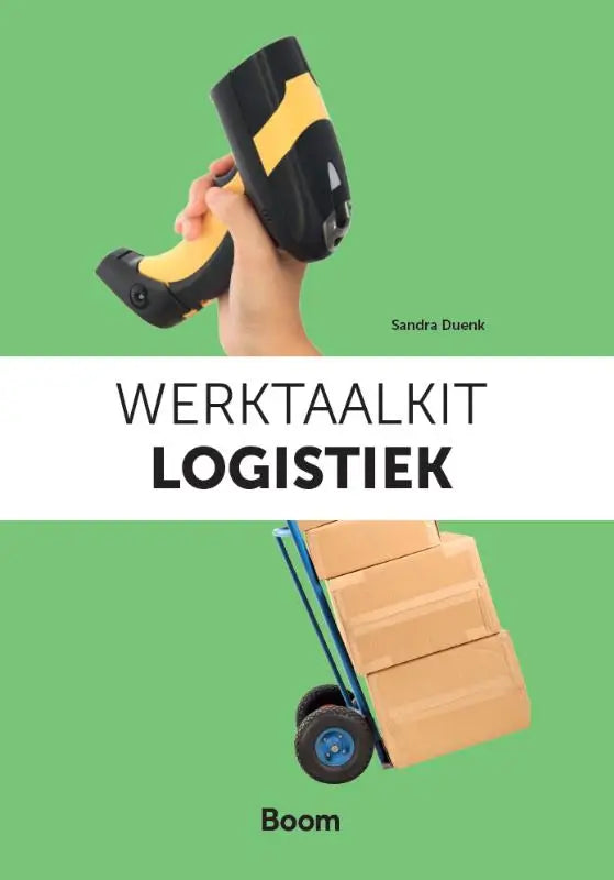 Zwarte en gele handheld barcode scanner met ergonomische grip voor werktaalkit logistiek toepassingen