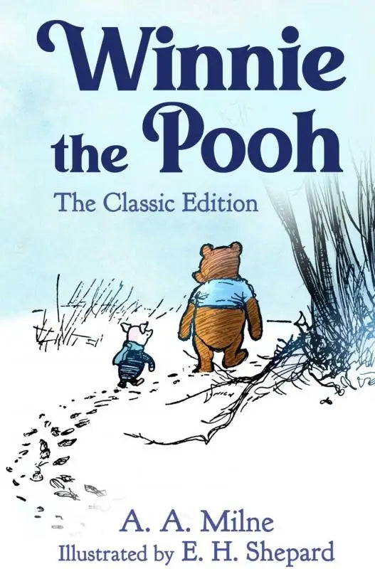 De klassieke editie van winnie the pooh door a a milne en ernest h shepard met originele illustraties