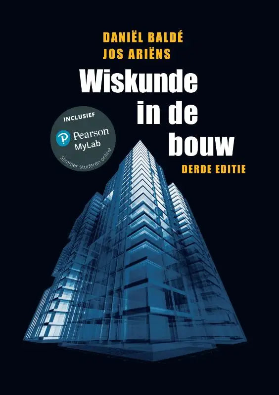 Blauwe translucente glazen piramidevormige gebouwillustratie voor wiskunde in de bouw op zwarte achtergrond
